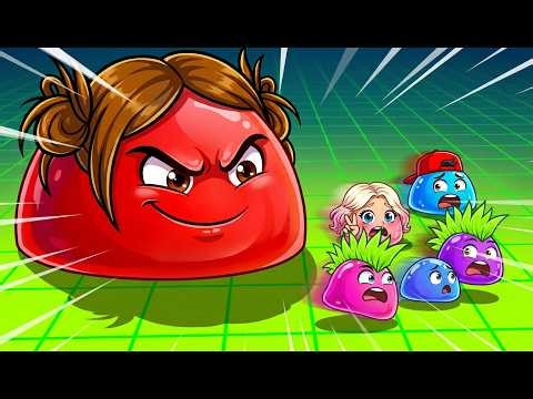 I Became Mochi and Ate My Friends 🍡 Roblox Eat Blob Simulator