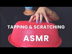 SIMPLE ASMR SCRATCHING & TAPPING TRIGGERS - NO TALKING