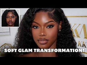 The PERFECT Soft Glam on Dark Skin 🤎 Neutral Matte