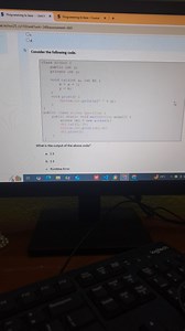 Consider the following code:javaclass access { public int x... | Filo