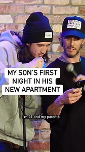When Jacob Wolf officially moved out… #joshwolf #joshwolfcomedy #standup #comedy #standupcomedy #jacobwolf #fatherhood #fatherson #family | Josh Wolf