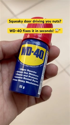 Light-duty lube for home, cars & tools | DIY | homes hacks #wd40 #wd40hacks #shorts