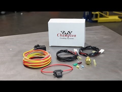 Champion Radiators: How to install an Electric Fan Relay in a vehicle