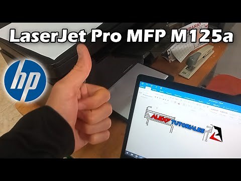 Install LaserJet Pro MFP M125a Printer 🖨️