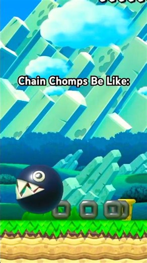 Chain Chomps Be Like #mario #shorts #memes