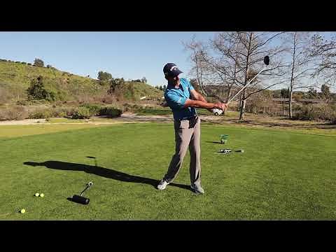 Golf Drill to Fix Your Slice Using The Pro Swing Trainer!
