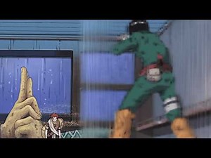 The Most Shocking Fight in the Chunin Exams Rock Lee vs Gaara