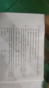 v) Steady state stability of a power system is the ability of t... | Filo