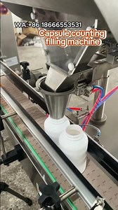 Capsule counting filling machine#machine #fillingmachine #factory #capsule #capsulefillingmachine