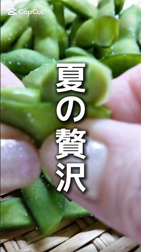 枝豆を一番美味しく食べる方法｜丹波篠山デカンショ豆の下準備