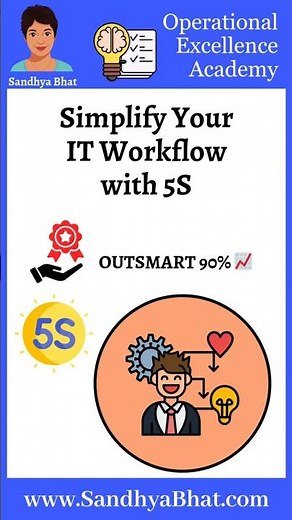 Simplify Your IT Workflow with 5S #LeanIT #5S #ContinuousImprovement #LeanThinking #ITWorkflow