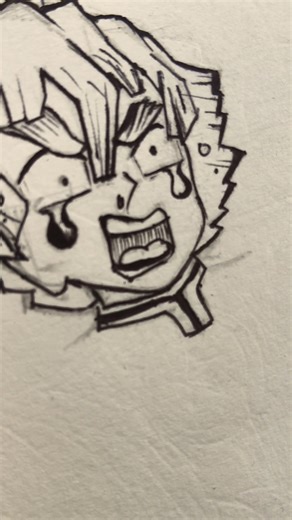 zenitsu 😂 sketch #anime #sketch