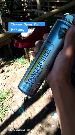Chrome Spray Paint Metal Silver Spray Paint Metal Rust Remover Stainless Steel Aluminum Alloy Spray Price dropped to just ₱57.00! #chromespraypaint #foryou #foryourpage