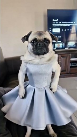 Cutest miniature pug.