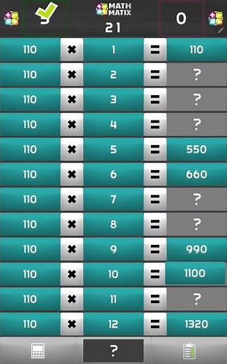 Multiplication 110X Learn the 110 Times Table #multiplying #learningmultiplication #mathskills