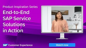 Get inspired: End-to-End SAP Service Solutions in Action