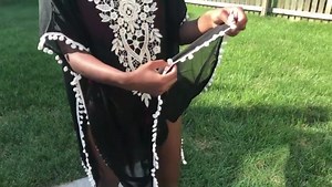 Watch Bathing Suit Cover Ups for Women Bikini Swimsuits Coverups on Amazon Live