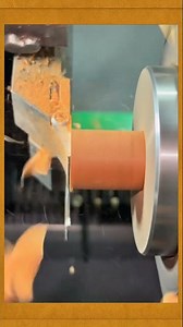 Automatic feeding round bar one-knife processing test run #JuepinCNC #Woodworking #diyprojects