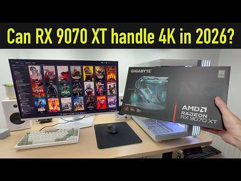 What 4K Gaming on the RX 9070 XT Actually Looks Like in 2026 [FSR, Ray Tracing, Frame Generation]