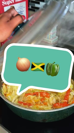 Jamaican Steamed Cabbage. Ingredients 1/2 head of cabbage 2 carrots 1/2 onion bell peppers ( any color ) 1 scotch bonnet 3 garlic cloves ( minced ) fresh thyme 2 tbsp butter 1/4 c water salt paprika black pepper #foodie #foodtiktok #homemade #cabbage #fyp