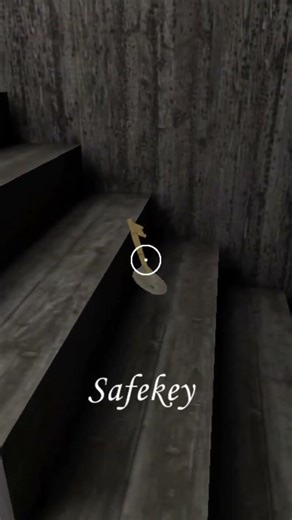 Use Of Safe Key In Granny Chapter 1 🤔😱 | #shortsfeed #grannygame #grannykill #horror #gaming