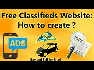 Creating a free classified website like OLX with WordPress without any coding skill