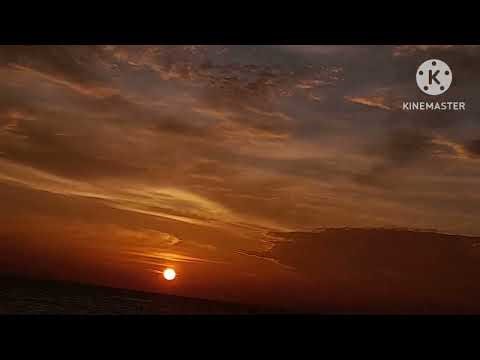 Sun set on colombo beach 🌅🌅