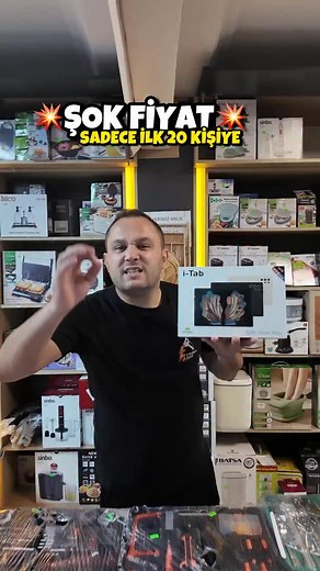 Model: S26 Ultra Max (i-Tab) • İşletim Sistemi: Android 15.0 • Kamera: 32 MP (ön) 50 MP (arka) • Ekran: 10.1 inç HD • RAM: 16 GB 1 TB (muhtemelen genişletilebilir depolama dahil) • Çözünürlük: 1280 × 800 piksel • Batarya: 12.000 mAh (büyük batarya) 💥SİM KART KAYITLI💥 HEMEN KAMPANYALI FİYATTAN SİPARİŞ VERMEK İÇİN WHATSAPP SİPARİŞ HATTI: 0 (552) 666 3060 https://api.whatsapp.com/send?phone=905526663060 MAĞAZALARIMIZA DAVETLİSİNİZ EFENDİM 📍METRO ŞUBE: YENİ MAHALLE ATATÜRK CADDESİ NO:17 SOĞANLIK 