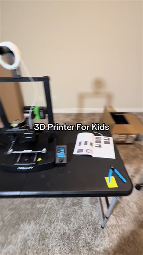 3D Printer For Kids. Simple setup and easy to use 3 D printer #3dprinting #3dprinted #giftsforkids #2026 #newyearnewme @Creality official