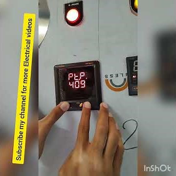 SELEC VAF39A - 1 Meter CT & PT Ratio Setting