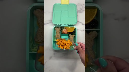 Bunny 🐇 lunch #myyoutuberecipe #schoollunchideas #lunchbox #parati #bentobox #easter #bunny #shorts