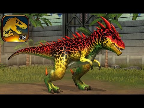 ALLOSAURUS MAX LEVEL 40 || Jurassic World - The Game Android Gameplay