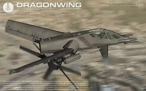Dragonwing“龙翼”支援飞行载具形态转换CG演示