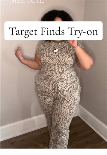 Replying to @kuromiismyeviltwin Trying on size XXL of the Leopard Set #fyp #tryon #hellokitty #hellokittyfinds #target #targetfinds #leopard #animalprint #cute #set