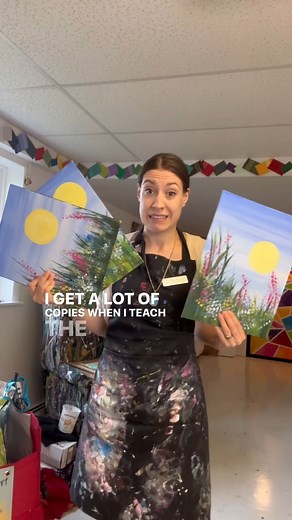 38K views · 811 reactions | Painting over paintings is a great way to recycle old canvases and save money  #art #artist #tipsandtricks #acrylicpainting #lifehacks #artsandcrafts #diy #beginnerfriendly #crafting #painting #paintingideas | Emily Seilhamer Art | Facebook