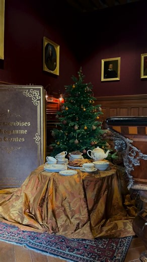 LA MAGIE DE NOËL SE POURSUIT 🎅 ✨ Noël au château d’Azay-le-Rideau, une mise en ambiance gourmande et raffinée à découvrir dans toutes les salles du château jusqu’au 4 janvier. 🌟Le château est ouvert sans interruption de 10h à 17h15 (dernier entrée 16h15) 🎁Entrée gratuite pour les moins de 26 ans ⚠️ Attention, fermeture exceptionnelle à 16h15 le 31 décembre et toute la journée du 1er janvier #chateauazaylerideau #chateauxdelaloire #lecmn #loirevalley #touraine #touraineloirevalley #patrimoine