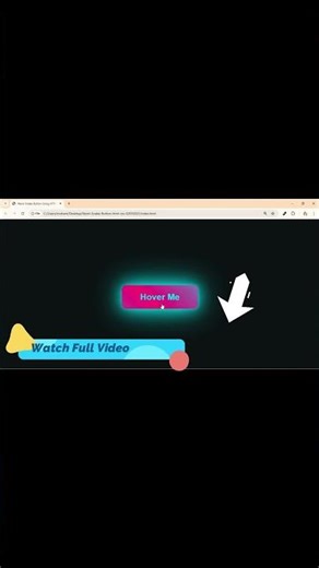 Neon Snake Button Using HTML & CSS | Neon Light Button Animation Effects on Hover | #csstutorial