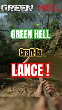 How to craft the SPEAR in Green Hell? #greenhell #videogames #shorts #tutorial #gaming #tips