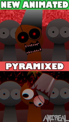 Incredibox Sprunki Pyramixed New Animated VS Sprunki Pyramixed OG *HORROR VERSION*
