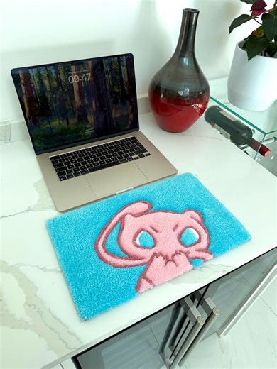 Mew Keyboard Rug