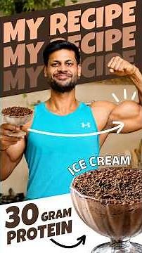 Healthy Ice Cream for Muscle Gain & Fat Loss 🍨