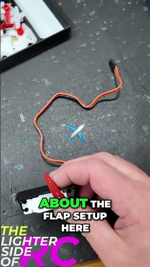 RC Plane Servo Setup: Flaps & Ailerons Made EASY! #shorts