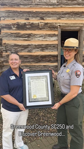 A weekend in Greenwood immersed in the 18th century⚔️📜🪶 We held our quarterly commission meeting Friday at the Inn on the Square. Thanks to the incredible staff, the Greenwood County SC 250 Coalition, Discover Greenwood, the Greenwood Mayor, and the living historians who joined us, the whole experience felt like stepping straight into 1775. Then on Saturday, Ninety Six National Historic Site transformed into Colonial America showcasing the food, music, demonstrations, and culture as we commemo
