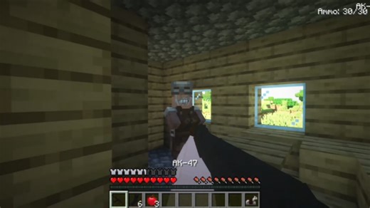 Minecraft：教村民如何使用AK