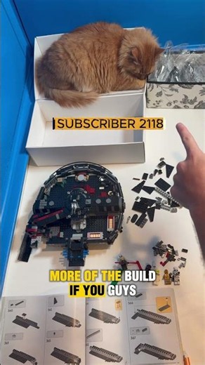 You help me build a Lego Star Wars Dark Falcon Build Part 2118