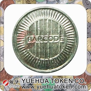 [Hot Item] New Design Custom Metal Arcade Game Coin Token for Washing Machine Tokens