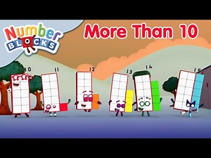 @Numberblocks - More than 10! | Learn to Count - Videos For Kids
