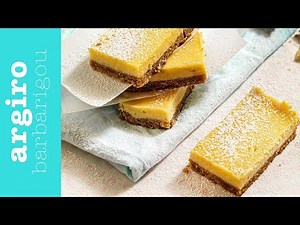 Μπάρες λεμονιού | Αργυρώ Μπαρμπαρίγου