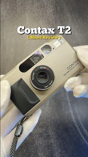 Lohnt sich die Contax T2? - Analog Kamera Review Deutsch