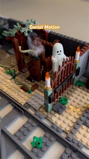 Ghost Train at the Midnight Lego 👻🚂 🤣 #lego #train #shorts #joy #ghosttrain #lostplace